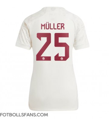 Bayern Munich Thomas Muller #25 Replika Tredje Tröja Damer 2023-24 Kortärmad